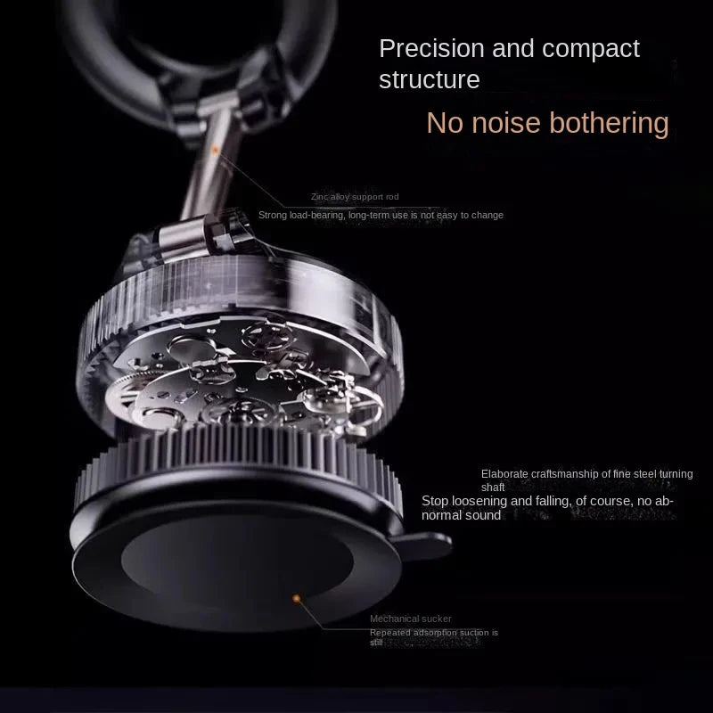 Car Mount Vacuum Magnetic Holder Foldable Strong Suction Stand For Cell Phone For iphone 16 15 12 13 14  Live Streaming