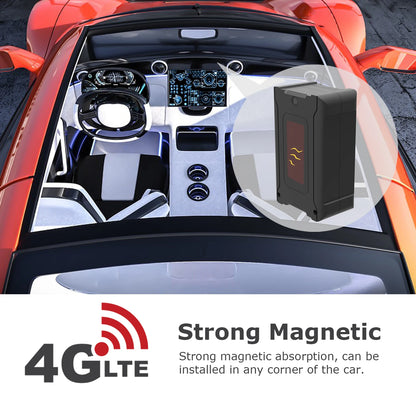 4G LTE GPS Tracker for Vehicles Car Motorcycle Unlimited Distance Tracking Device with Affordable Subscription