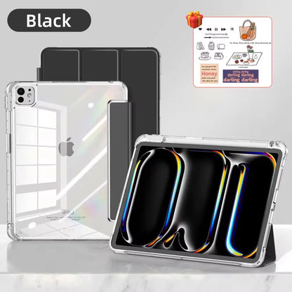 For ipad a16 case 11th 10th Gen Case For iPad Pro Air 13 11 M3 M2 M4  12.9 " 9 8 7 6 5 4 Mini 7 6 Smart case with pen Holder