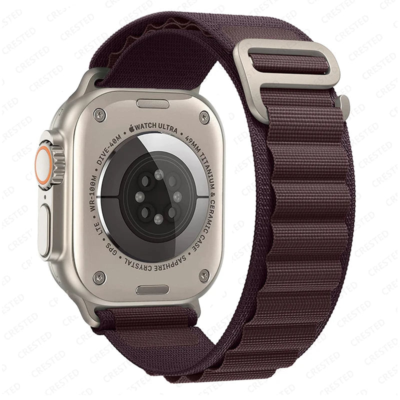Alpine Loop Strap for Apple watch Ultra 3 2 Band 49mm 45mm 44mm 40mm 41mm 46mm 42mm 44 mm Bracelet iWatch Series 2030 7