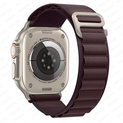 Alpine Loop Strap for Apple watch Ultra 3 2 Band 49mm 45mm 44mm 40mm 41mm 46mm 42mm 44 mm Bracelet iWatch Series 2030 7