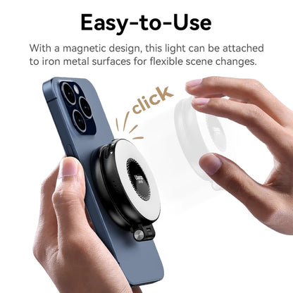 Ulanzi LM19 MagSafe Light Bi-Color Flip Fill Light Suitable for Magnetic Mobile Phones CRI 95+ for Vlog Livestream Photograph