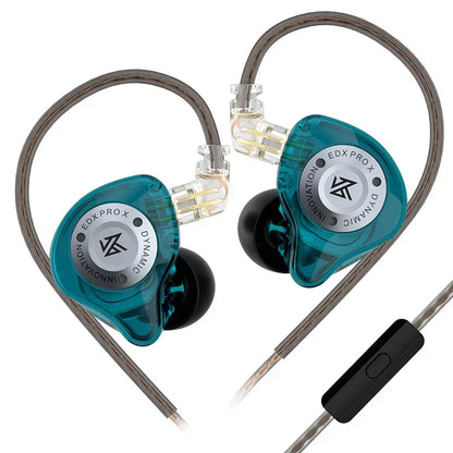 KZ EDX PRO X Dynamic Drive Earphone HIFI Bass Music Earbud Sport Noise Cancelling Headset KZ EDXPROX ZSTX ZSN PRO ZAS EDA ZVX