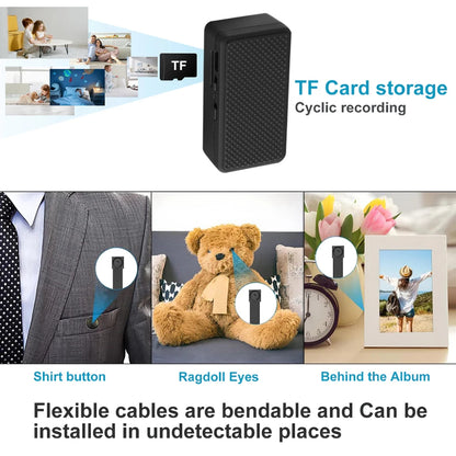 DIY HD 1080P WiFi Mini Camera Portable Video Recorder Micro Camcorder P2P Wireless Webcam Loop Recording Support Remote Viewing