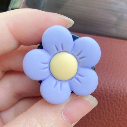 6/3/1PC Set Flower Car Outlet Vent Clip Small Daisy Air Conditioning Clip Car Interior Decoration Aromatherapy Perfume Clip Gift