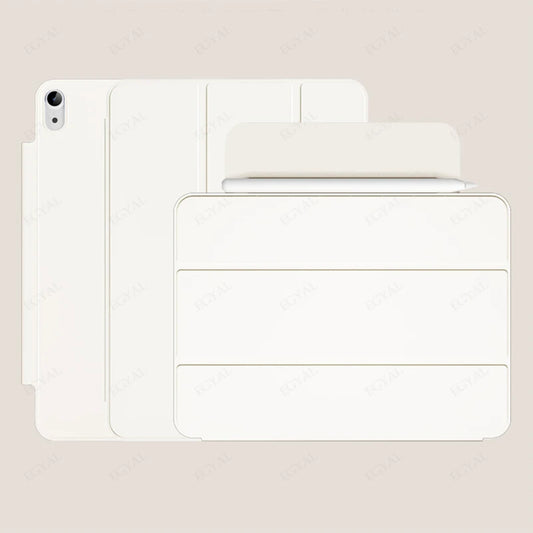 Tablet Case for iPad Air 11 Stand Cover M3 M2 Air 5 4 A16 Three fold Magnetic Clamp for iPad Pro 11 2024 M4 Pro 13 12.9 Cover
