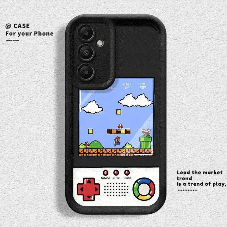 Super M-Marios Bros Phone Case for Galaxy A12 A13 A14 4G 5G A13 A22 A16 5G A23 4G 5G A24 4G A32 4G 5G A33 5G A34 5G Matte