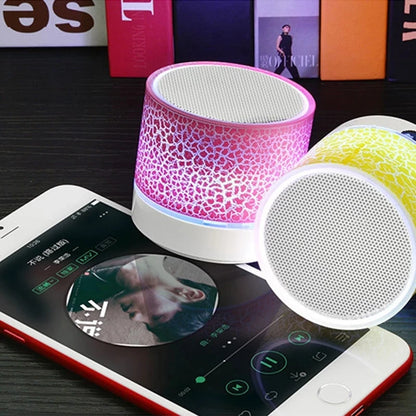 Wireless Bluetooth Speaker Mini PC Loudspeaker Crack LED SD Card USB Subwoofer Portable Music Sound Column For Desktop Computer