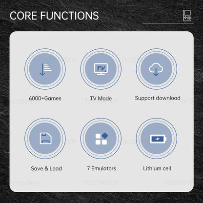 GB300 Portable Handheld Game Player 3.0 inch Screen Video Game Console Built-in 6000 Games Support AV Output for SFC/GBA