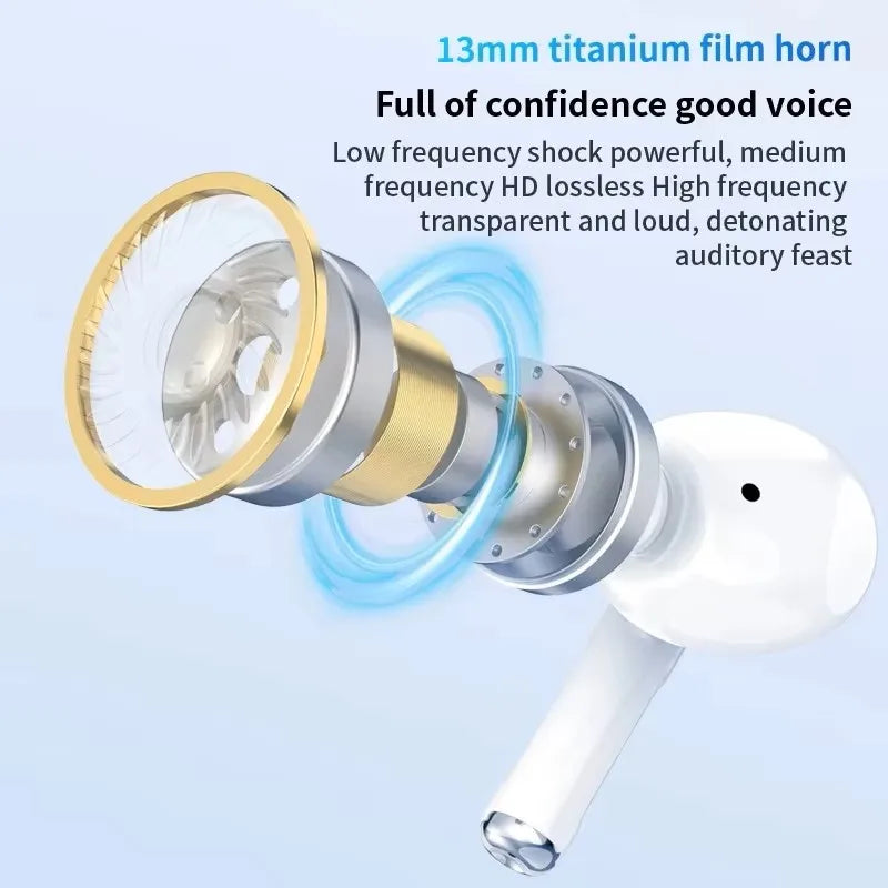 Original Air Pro 5 TWS Max Wireless Bluetooth Earphones In Ear Earbuds Sport Noise Cancelling Headset For Apple iPhone Headphone