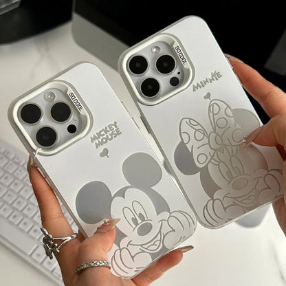 Cartoon Mickey Phone Case For Samsung Galaxy S25 S24 S23 S22 S21 Plus FEUltra A36 A26 A55 A35 A25 A34 A54 A53 A52 Y2K Back Cover
