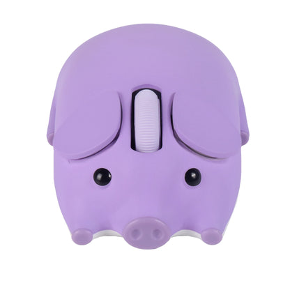 2.4G+ Bluetooth Dual-mode Cute Piggy Design Shape Mouse Optical Ergonomic Silent Mice Laptop Desktop PC Universal For Kid Gifts