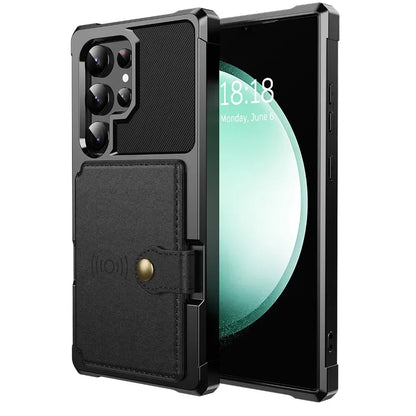 Card Wallet Case for Samsung Galaxy S24 S23 FE S25 S23 Plus S22 S21 Ultra A56 A36 A55 A35 A15 A54 A34 A52S A14 A05S A05 A24 A16