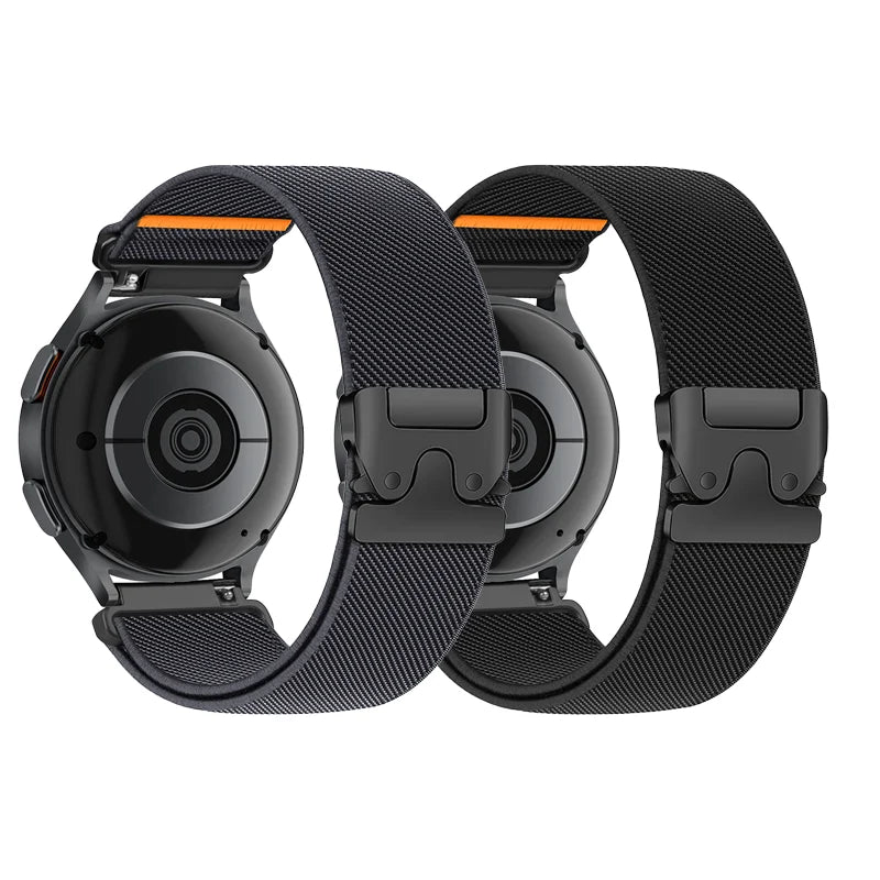 1/2PCS 20mm 22mm Parachute Straps for Samsung Galaxy Watch 7 6 5 4 40mm 44mm 6Classic 47mm Nylon Band for Huawei Watch GT5 Pro 4