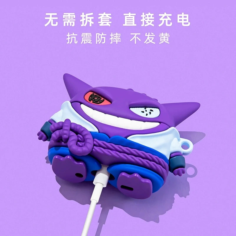 For Airpods 1 2 3 4 Pro Pro 2 Silicone Earphone Case Cute cartoon Accessories Cover