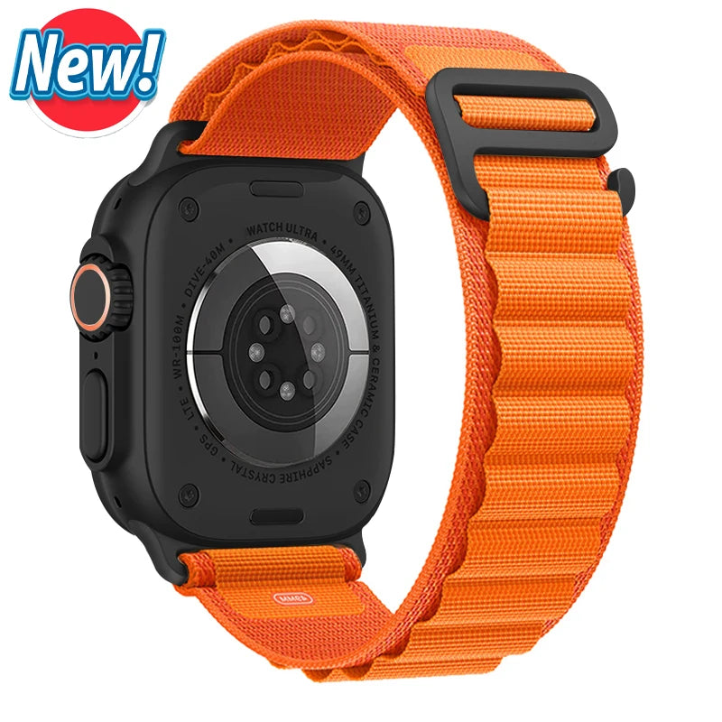 Alpine Loop Strap for Apple watch Ultra 3 2 Band 49mm 45mm 44mm 40mm 41mm 46mm 42mm 44 mm Bracelet iWatch Series 2030 7