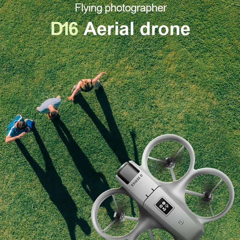 D16 Mini Drone 8K HD Dual Camera Profesional 180° Electric Adjustable GPS Positioning Obstacle Avoidance Bushless Uav 15000M