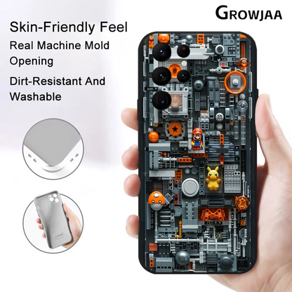 Super M-MarioS Bros Game Phone Case for Samsung Galaxy S24 Ultra S22 S23 Ultra S21 S20 5G Protective Silicone TPU Funda