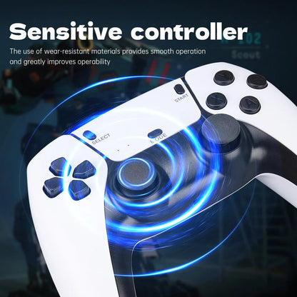 M15 4K Game Stick Mini TV Retro Video Game Console Wireless Gamepads Controller Handheld Game 128G 30000+ Games HD Output