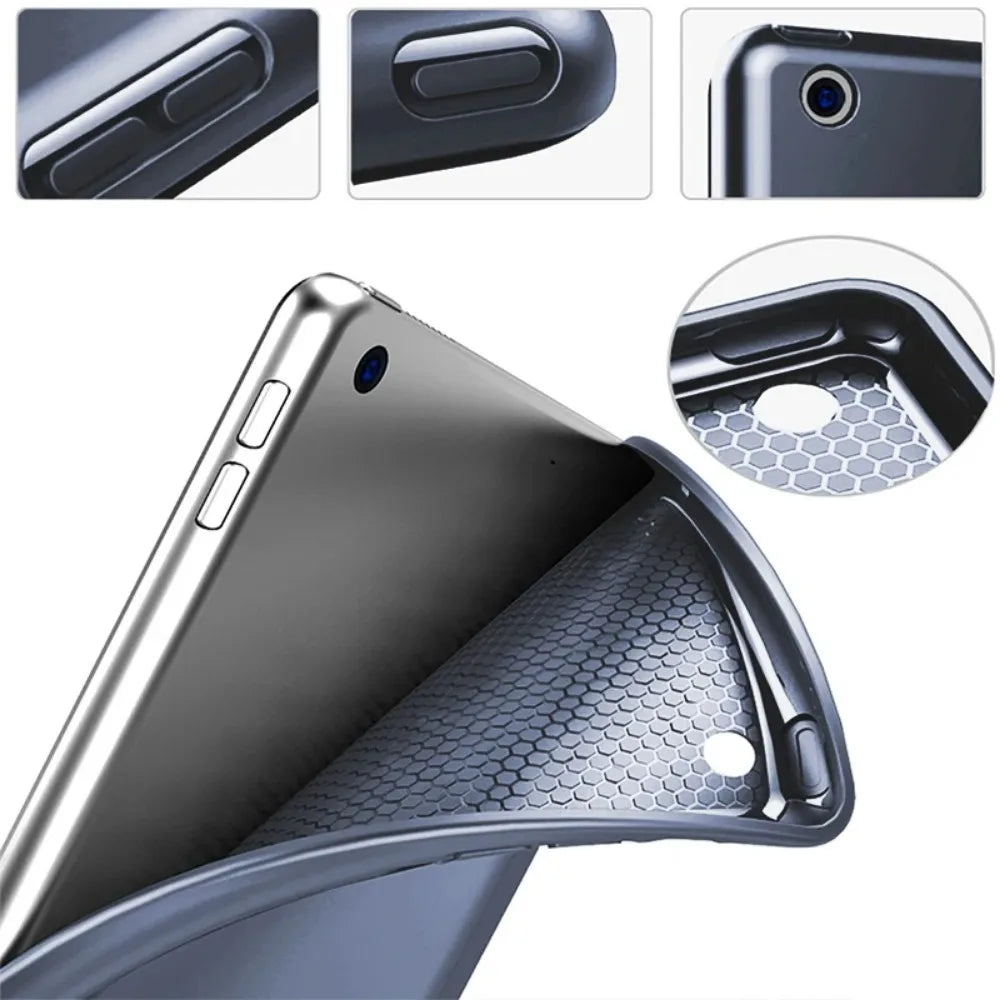 For iPad 10th Gen Case iPad 7/8/9th10.2 Air 4 5 10.9 Pro11 12.9 13 5/6th Air2 9.7 Air3 Pro 10.5 Mini 4 5 6 7 Air11 Air13 Cover