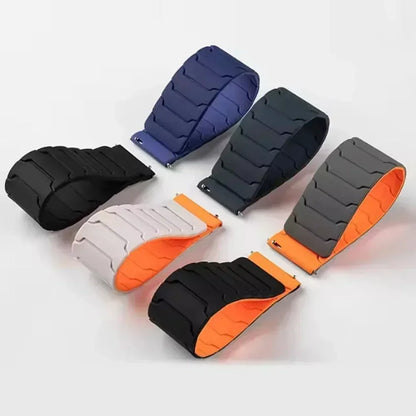 20/22mm Magnetic Strap For Huami AMAZFIT BIP 6 5 UNITY Silicone Loop Band GTR 4/3/3 Pro 2e GTS 4 mini 3 BALANCE Sports Watchband