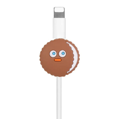 New Cartoon Cable Winder Cover Protective Case USB Charging Cable Cover Wire Cord Protectors Data Line Protector
