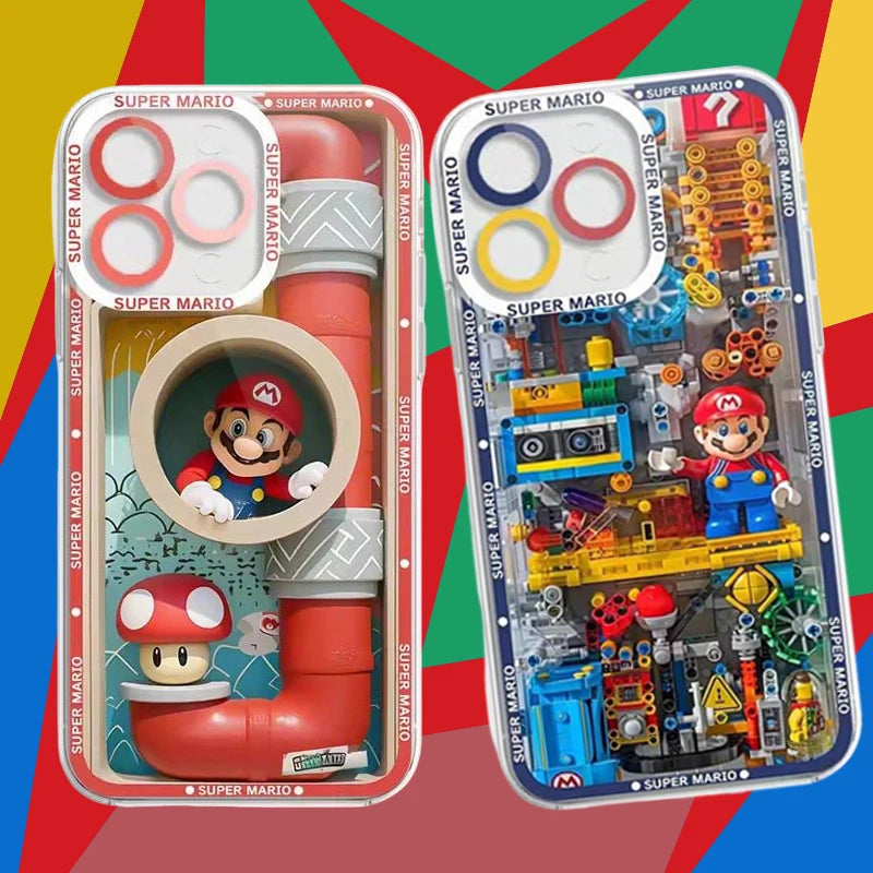 M-Mario Cool Case For Xiaomi POCO X6 X7 X5 Pro X3 NFC F3 F5 F6 F7 Ultra M5S C65 M7 M6 Pro 4G 5G 14T 13T 12T 11T 14 11 Lite 5G NE