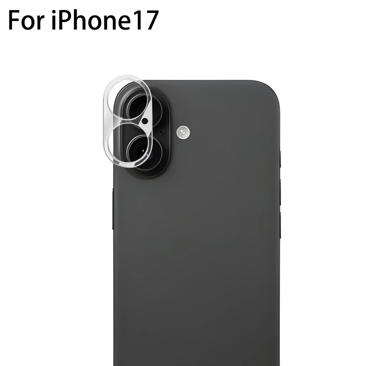 1-5Pcs Ultra Clear Tempered Glass For iPhone 17 17Air 17ProMax 17Pro Rear Lens Film HD Camera Protective Tempered Glass Cover