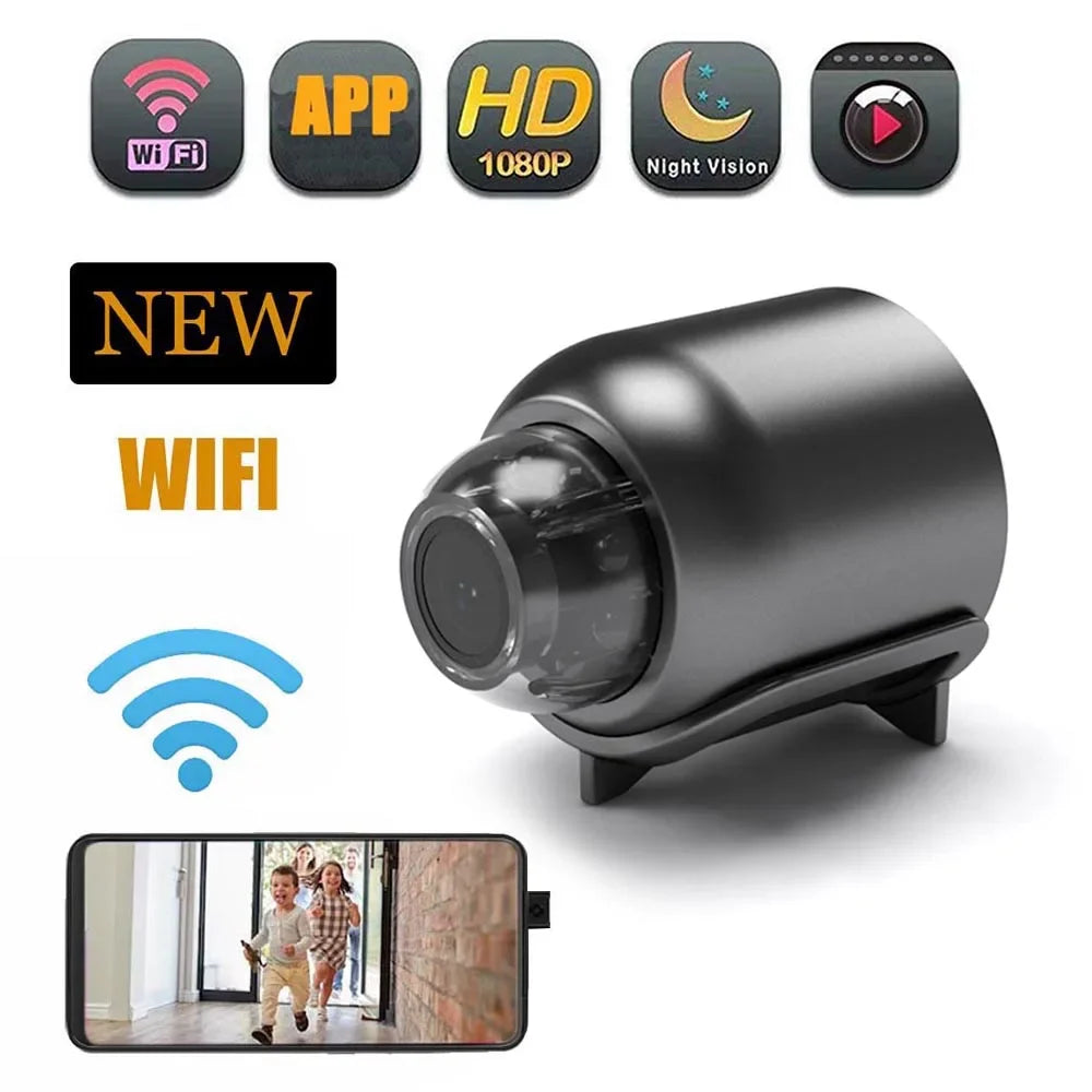 Audio Video Wireless Security Surveillance Camera 1080P HD Mini Camera Wifi IP Smart Home Indoor Night Vision AI Human Camcorder