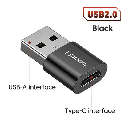 Toocki OTG USB 3.0 To Type C Adapter Micro To Type C Male To USB 2.0 Female Converter for Macbook Xiaomi Samsung OTG Connector
