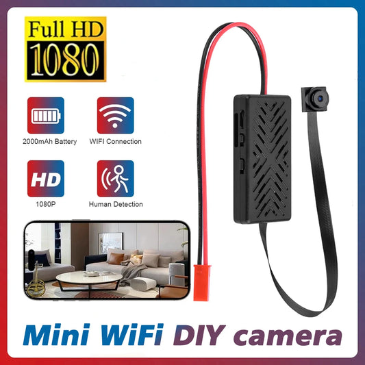 HD 1080P WiFi IP Mini Camera Home Security Motion Detection P2P Micro Camcorder DIY Module Remote Contro Video Recorder Mini Cam