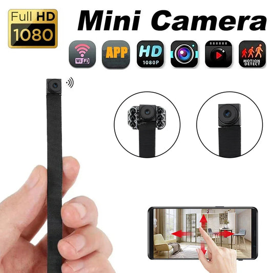HD1080P Wifi Mini Camera DIY Portable Small Cam  Micro Camcorder P2P Wireless Webcam Loop Recording Support Remote Viewing
