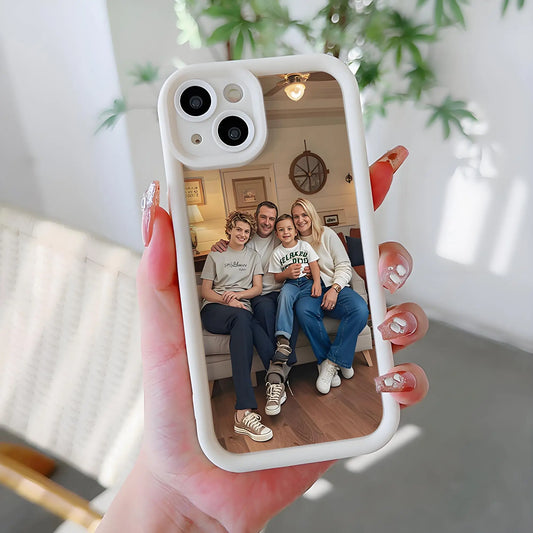 DIY adamantium customized photo phone soft case For iPhone 16 15 14 13 12 11 Pro Max SE 2020 2022 XS XR Plus protective cover
